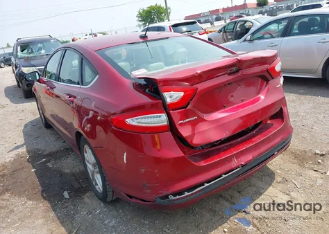2014 Ford Fusion Se из США, поврежденный, VIN 1FA6P0H75E5396577
